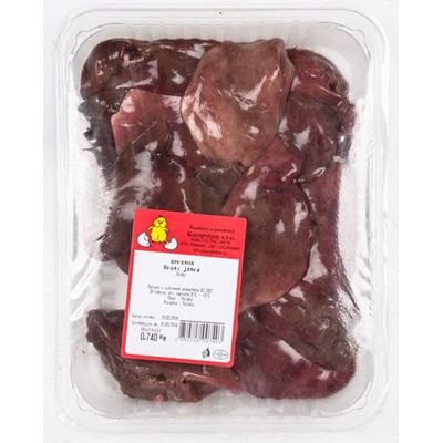 Krůtí játra CZ chlaz. váž. cca 1 kg