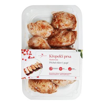 Křepelčí prsa růžový pepř chlaz. 200 g