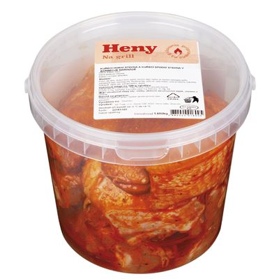 Kuřecí BBQ na gril mix chlaz. cca 1,6 kg