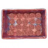 Hovězí burger pepř a sůl volně ložený 11 cm chlaz. 20 x 180 g vlastní výroba OBJEDNÁNÍ POUZE DO 9 HOD