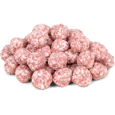 Vepřové kuličky 120 ks volně ložené chlaz. 2,4 kg vlastní výroba