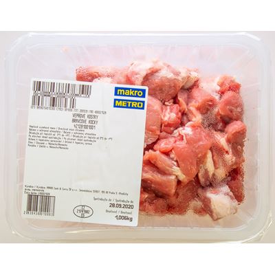METRO Chef kostky vepřové ochraná atmos. chlaz. váž. cca 1 kg