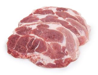 Vepřová krkovice bez kosti plátky naklepané chlaz. 10 x 150 g vlastní výroba