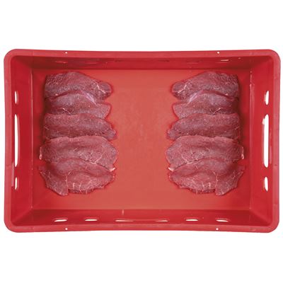 Hovězí ořech naklepané plátky chlaz. 10 x 120 g vlastní výroba