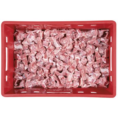 Vepřové kosti masité volně ložené chlaz. cca 8 kg vlastní výroba