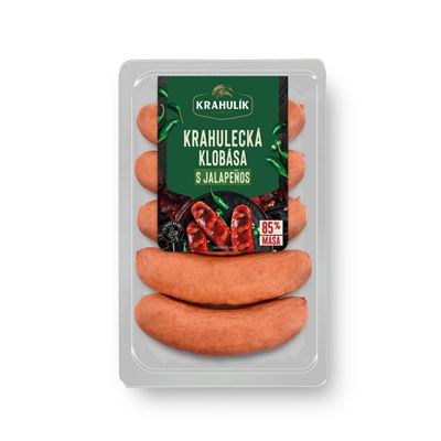 Krahulík Klobása s jalapeňos chlaz. 350 g