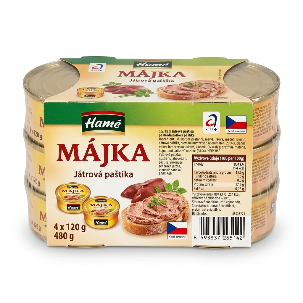 Hamé Májka 4 x 120 g