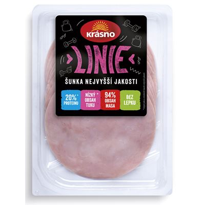 Krásno Linie šunka nejvyšší jakosti chlaz. 100 g
