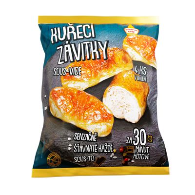 Kuřecí závitky Sous-vide chlaz. 800 g
