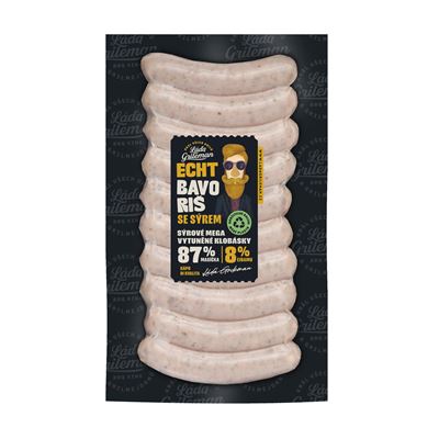 Echt Bavoriš se sýrem chlaz. 220 g