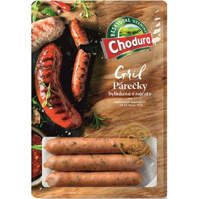 Gril párečky s rajčaty 270 g