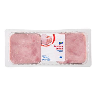 aro Šunka dušená standard plátky chlaz. 750 g