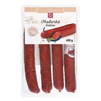 Fine Life Klobása maďarská chlaz. 400 g