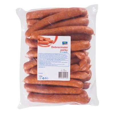 aro Párky debrecínské chlaz. váž. cca 1 kg