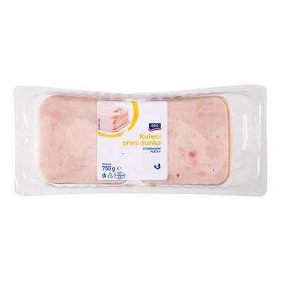 aro Šunka kuřecí prsní standard plátky chlaz. 750 g