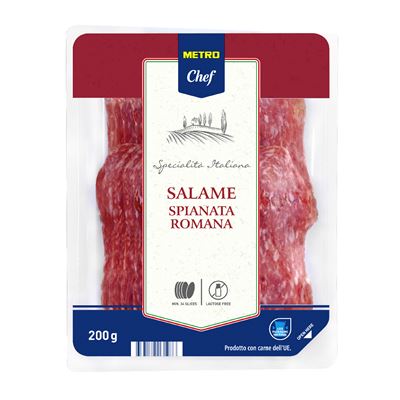 METRO Chef Salame Spianata Romana plátky chlaz. 200 g