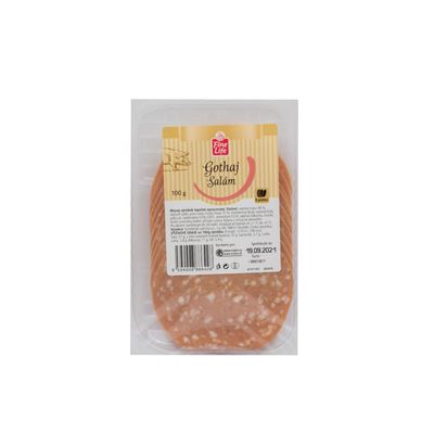 Fine Life Salám gothaj krájený chlaz. 100 g