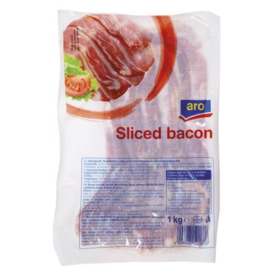 aro Slanina uzená plátky chlaz. 1 kg