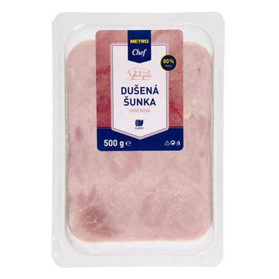 METRO Chef Šunka dušená výběrová plátky chlaz. 500 g
