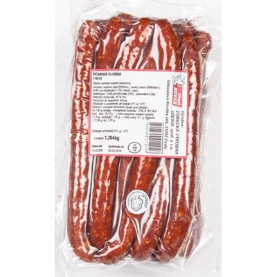 ZÁMECKÁ VÝROBNA Klobása říčanská chlaz. váž. cca 1 kg