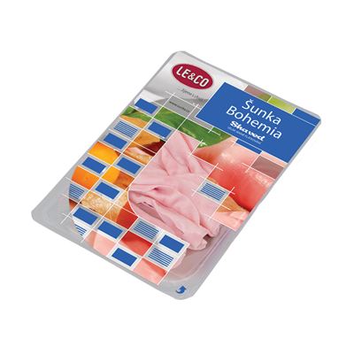 LE & CO Šunka Bohemia výběrová plátky chlaz. 100 g