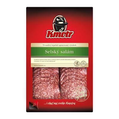 Kmotr Selský salám plátky chlaz. 75 g