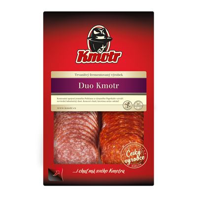 Kmotr Duo salám plátky chlaz. 75 g
