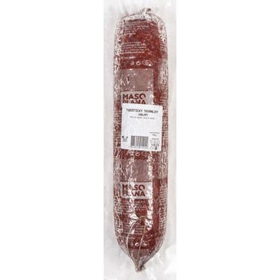KOSTELECKÉ UZENINY Turistický salám trvanlivý chlaz. váž. cca 1,3 kg