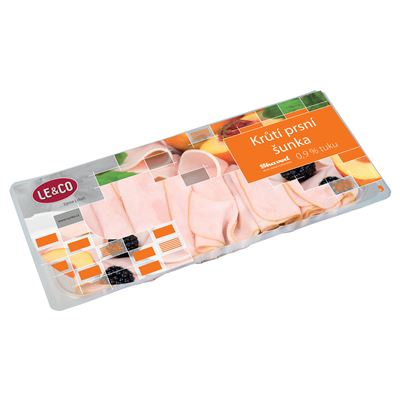 LE & CO Šunka krůtí výběrová plátky chlaz. 200 g