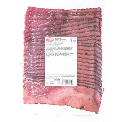 Steinex Šunka hovězí s pepřem plátky chlaz. 500 g