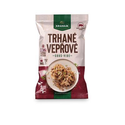 Krahulík Vepřové maso trhané Sous-vide chlaz. 300 g