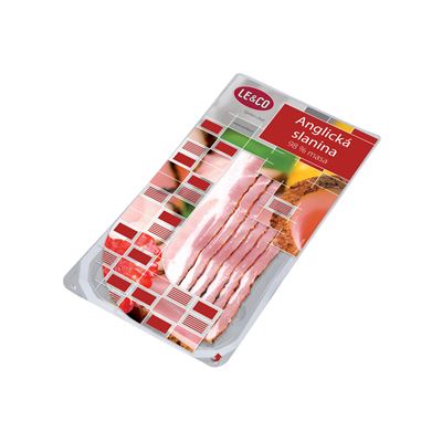 LE & CO Anglická slanina speciál 98 % plátky chlaz. 100 g