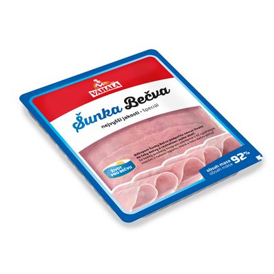 VÁHALA Šunka Bečva nejvyšší jakosti plátky chlaz. 100 g