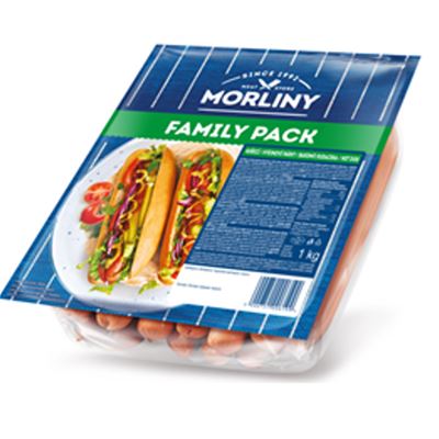 MORLINY Párky kuřecí chlaz. 1 kg