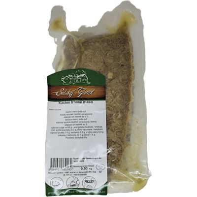 SELSKÝ GRUNT Trhané maso kachní Sous-vide chlaz. 500 g