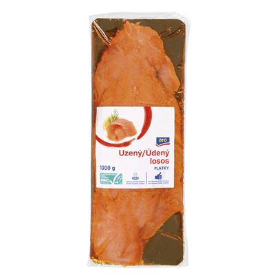 aro Losos uzený plátky ASC chlaz. cca 1 kg