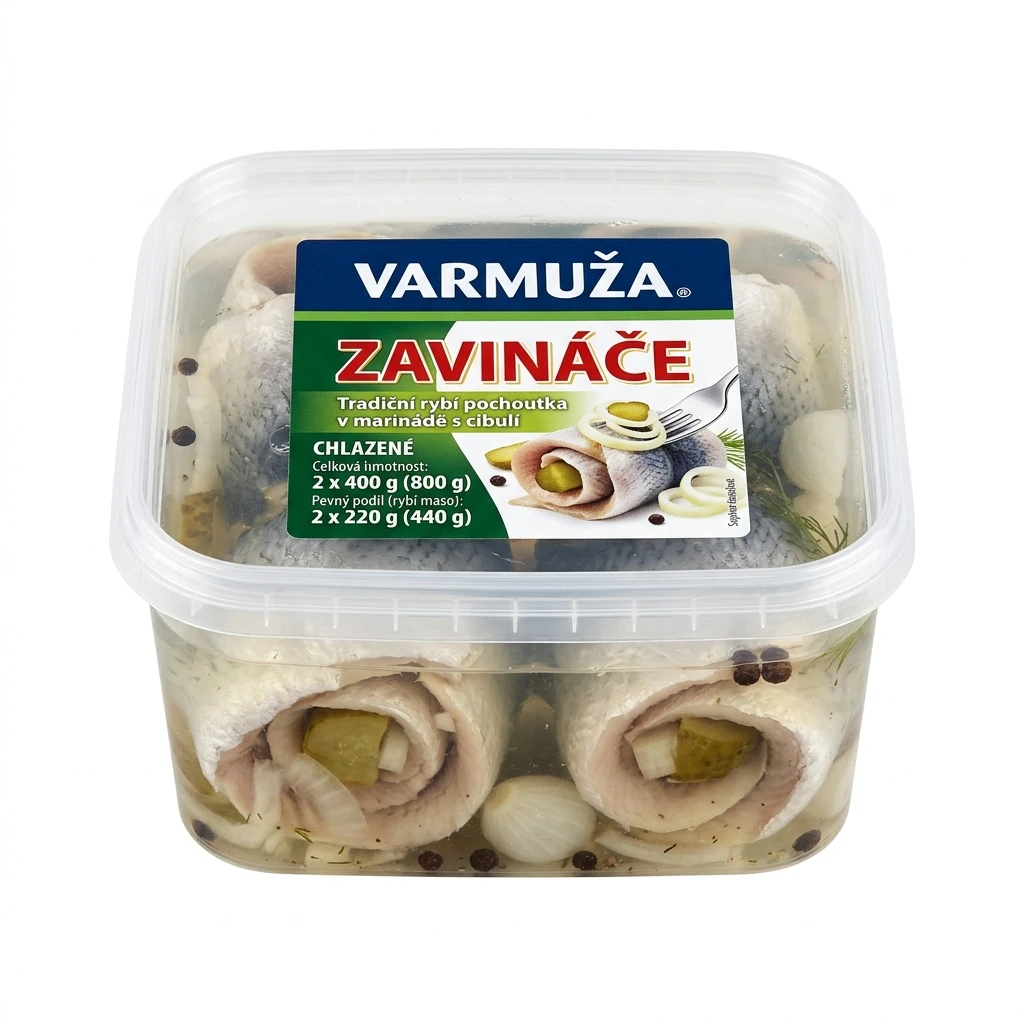 Varmuža Zavináče (pevný podíl 2 x 220 g) chlaz. 2 x 400 g