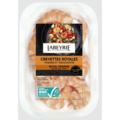 LABEYRIE Krevety královské Natural chlaz. 150 g