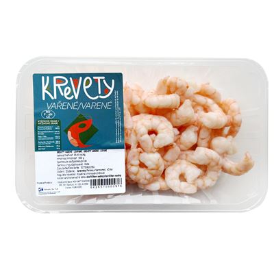 Krevety vařené loupané 35/45 chlaz. 500 g