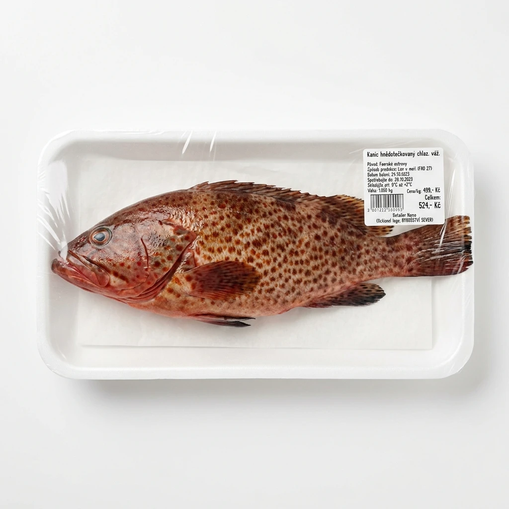 Kanic Hnědotečkovaný chlaz. váž. cca 1 kg