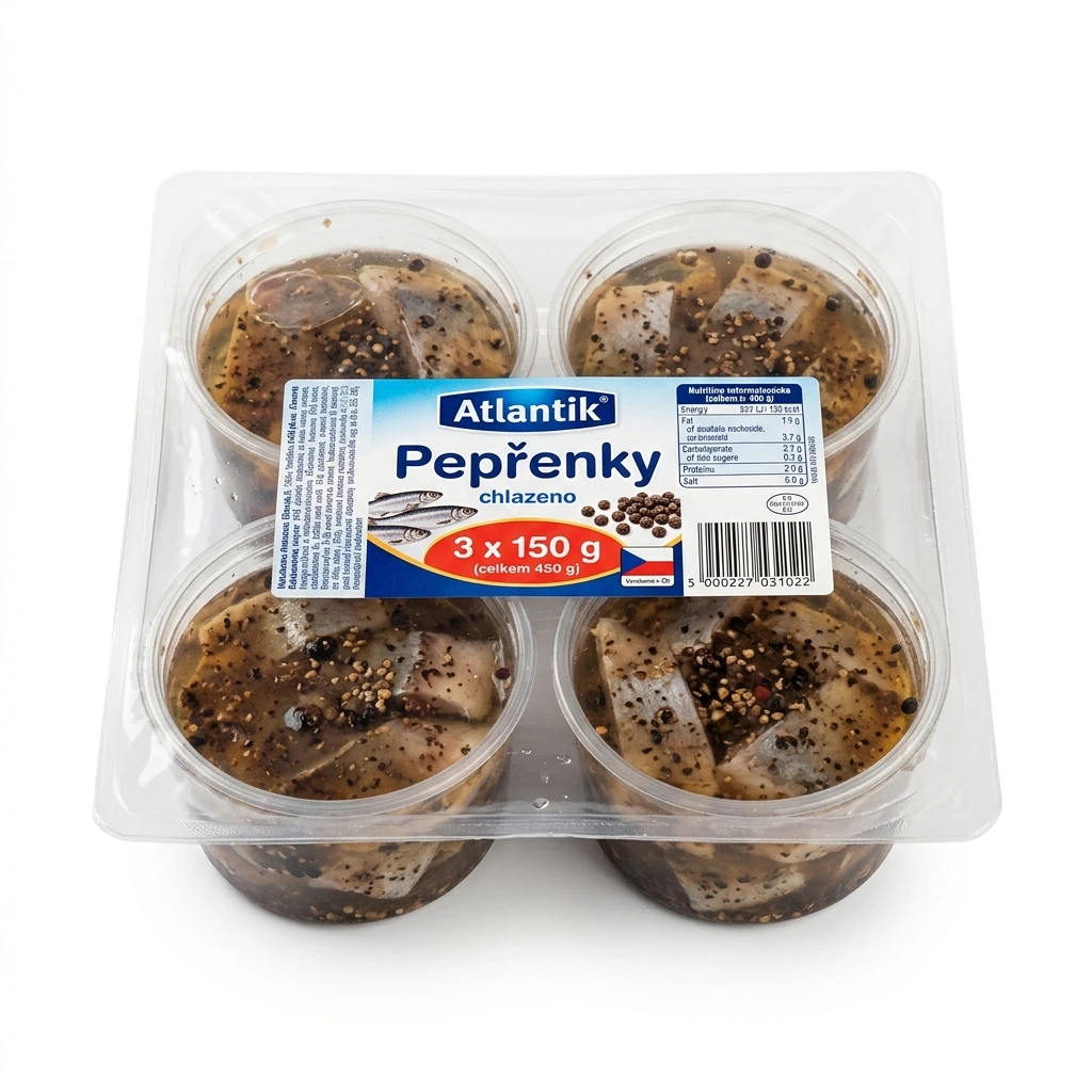 Atlantik Pepřenky chlaz. 3 x 150 g