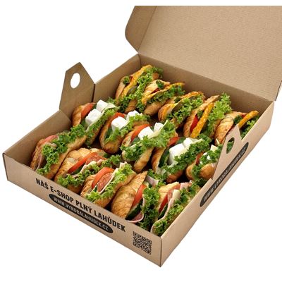Box s minicroissanty Mix chlaz. 800 g
