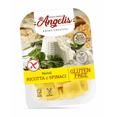 Tortellini Ricota špenát bezlepkové chlaz. 250 g