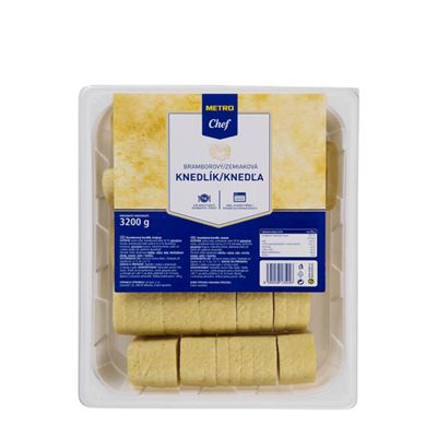 METRO Chef Knedlík bramborový krájený chlaz. 3,2 kg
