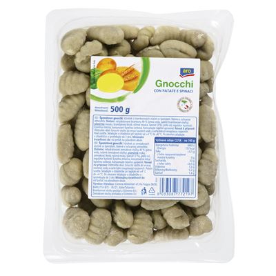 aro Gnocchi Con Patate Spinaci 40 % chlaz. 500 g