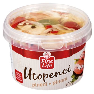 Fine Life Utopenci (pevný podíl 365 g) chlaz. 500 g kbelík