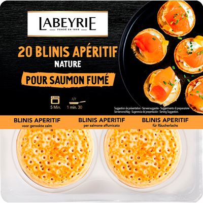 Mini blinis (20 ks) chlaz. 168 g