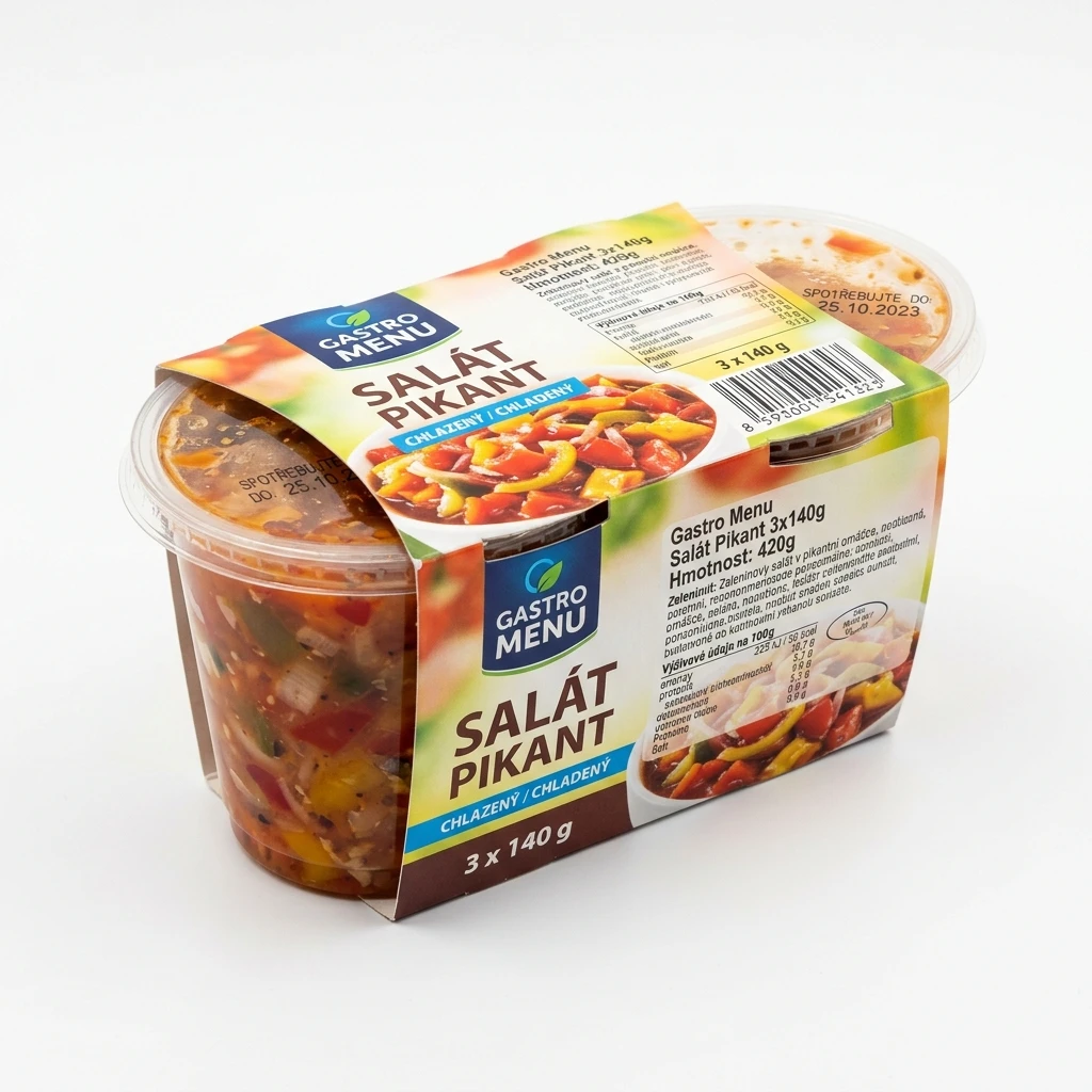 Gastro Menu Salát Pikant chlaz. 3 x 140 g