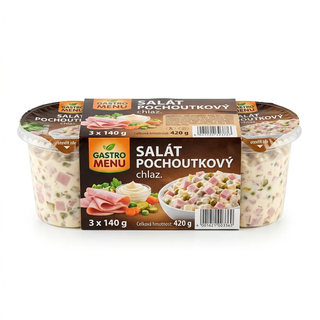 Gastro Menu Salát pochoutkový chlaz. 3 x 140 g