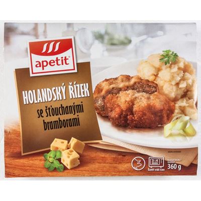 apetit Holandský řízek se šťouchanými brambory chlaz. 360 g